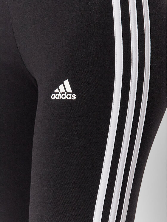 Велосипедные брюки extra slim fit Essentials 3-Stripes Bike GR3866 Adidas, чёрный — фото 4