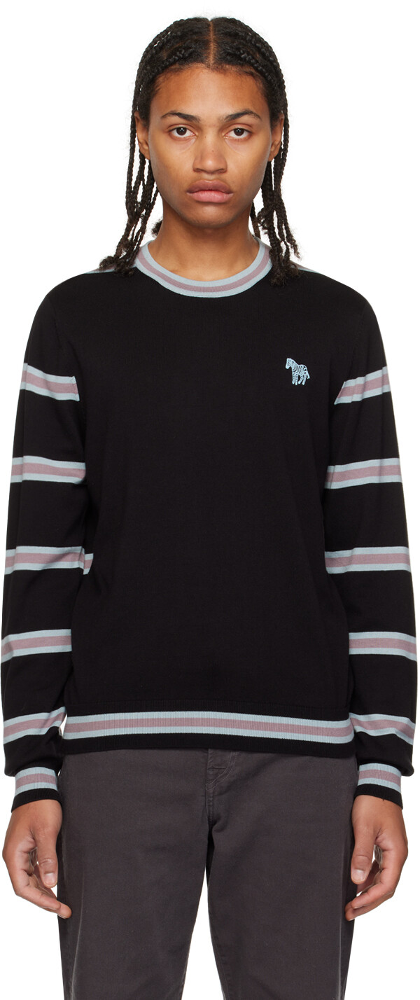 

Черный полосатый свитер PS by Paul Smith
