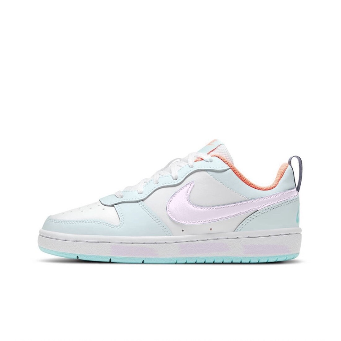

Кроссовки Nike Court Borough 2 Skateboarding Shoes Women's Low-top White/pink/blue, белый/синий/розовый