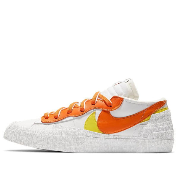 

Кроссовки x sacai blazer low Nike, белый