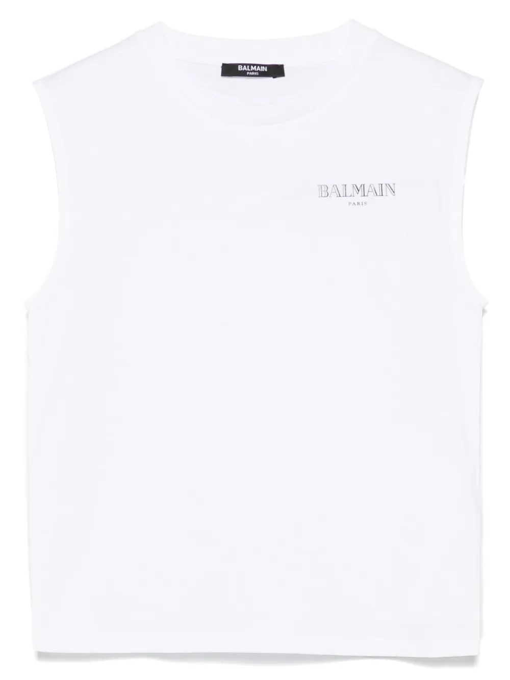

Футболка с логотипом Balmain Kids, белый