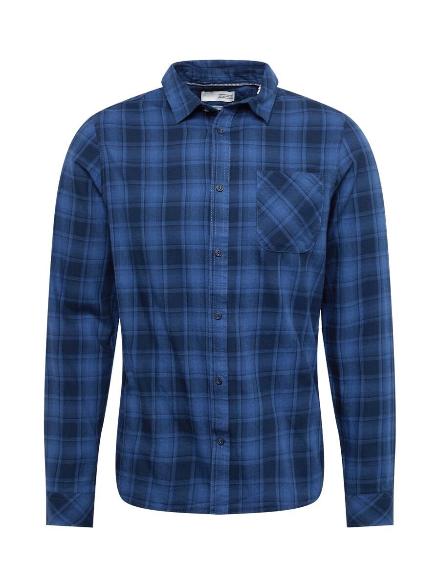 

Рубашка на пуговицах классического кроя !Solid Varick, mottled blue