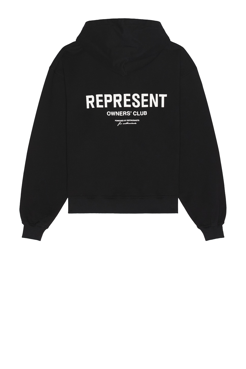 

Толстовка с капюшоном на молнии Owners club от Represent, black