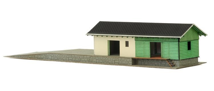 

Игра, Склад с пандусом, Модельный комплект, 12+ Igra Model