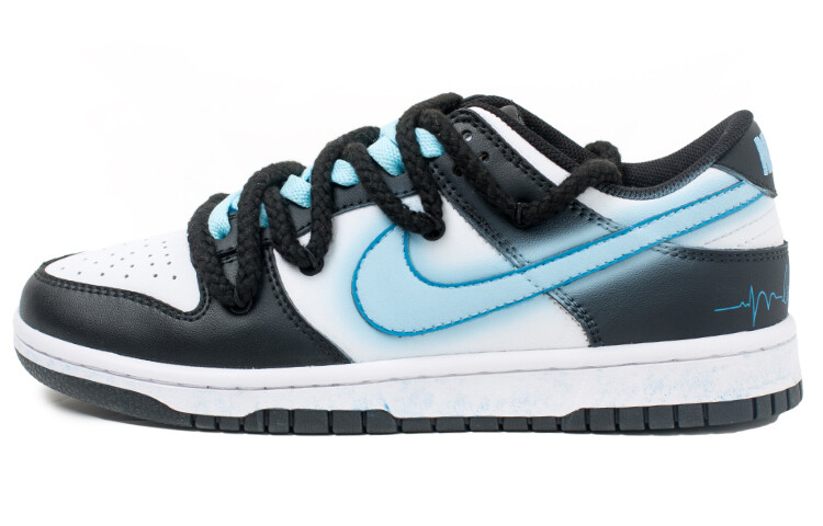 

Кроссовки Nike Dunk Skateboarding Shoes Men Low-top Black/Blue, голубой, Синий, Кроссовки Nike Dunk Skateboarding Shoes Men Low-top Black/Blue, голубой