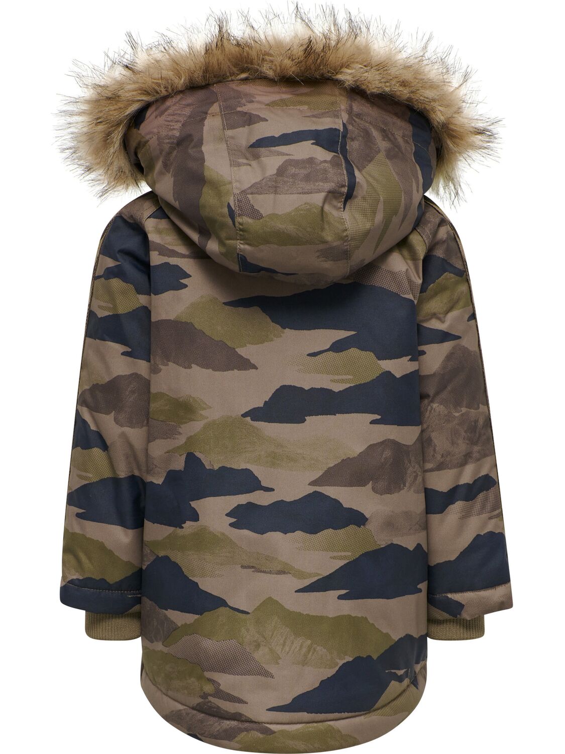 Hummel Куртка для межсезонья в зеленом цвете — фото 2