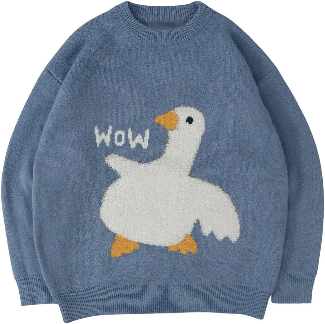 

Мужской оверсайз свитер с принтом Laixton