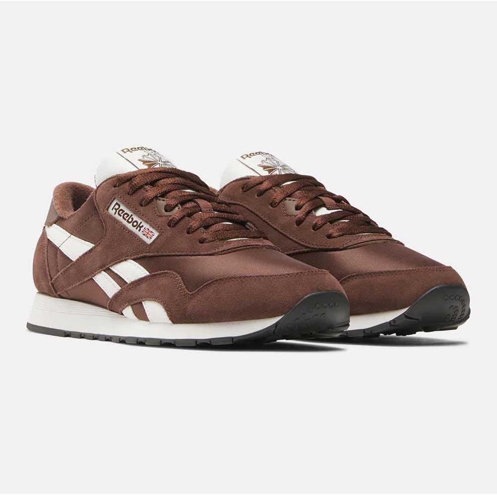 Мужские кроссовки Reebok Classic Nylon, Campus Brown Campus Brown Chalk — фото 3