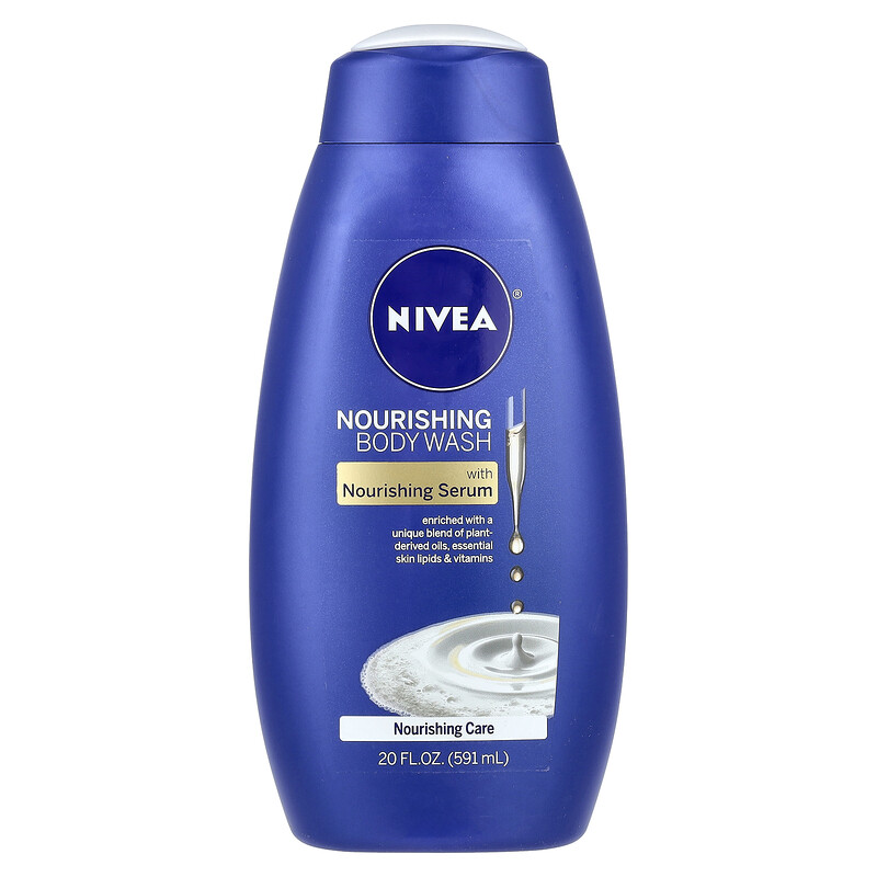 

Nivea, Питательный гель для душа, питательный уход, 591 мл (20 жидк. унц.)