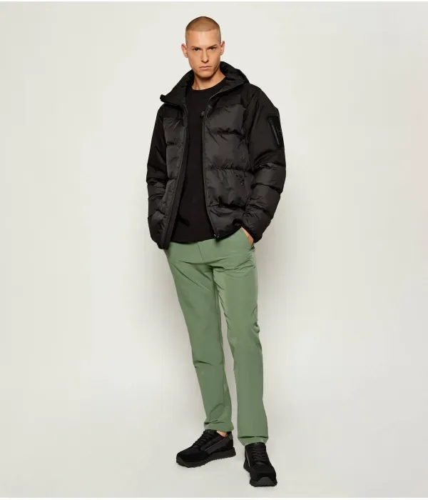 Пуховая куртка OW_Block-X JT HD regular fit Boss Green, черный — фото 2