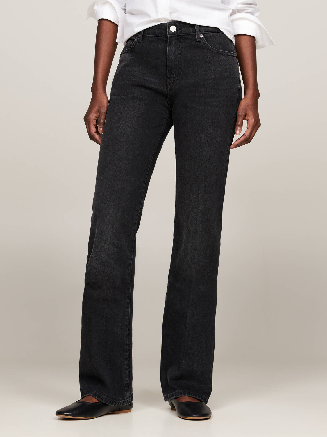 

Джинсы Tommy Hilfiger flare fit, черный