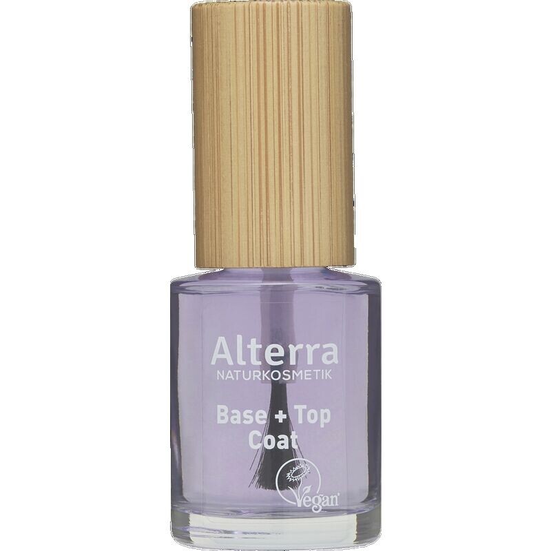 

База + верхнее покрытие Alterra NATURKOSMETIK, 10,5 ml