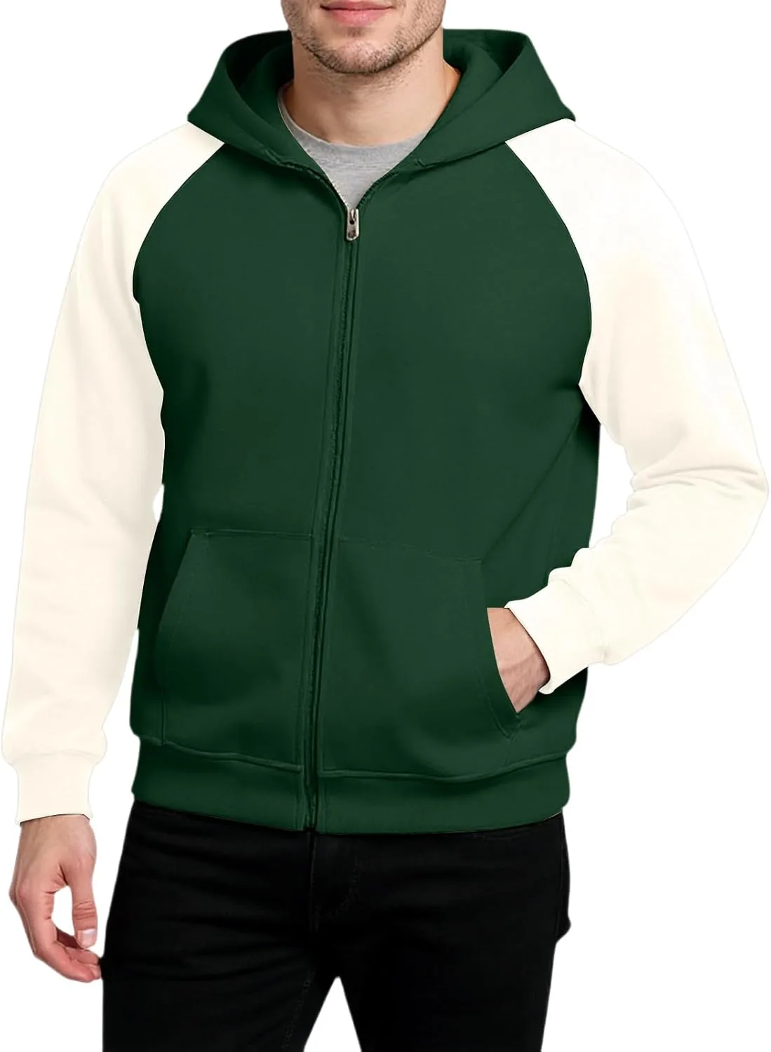 

Мужская худи с капюшоном и молнией RTTUIOP