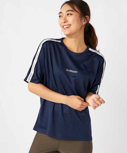 

Футболка с рукавами долман Kappa, темно-синий