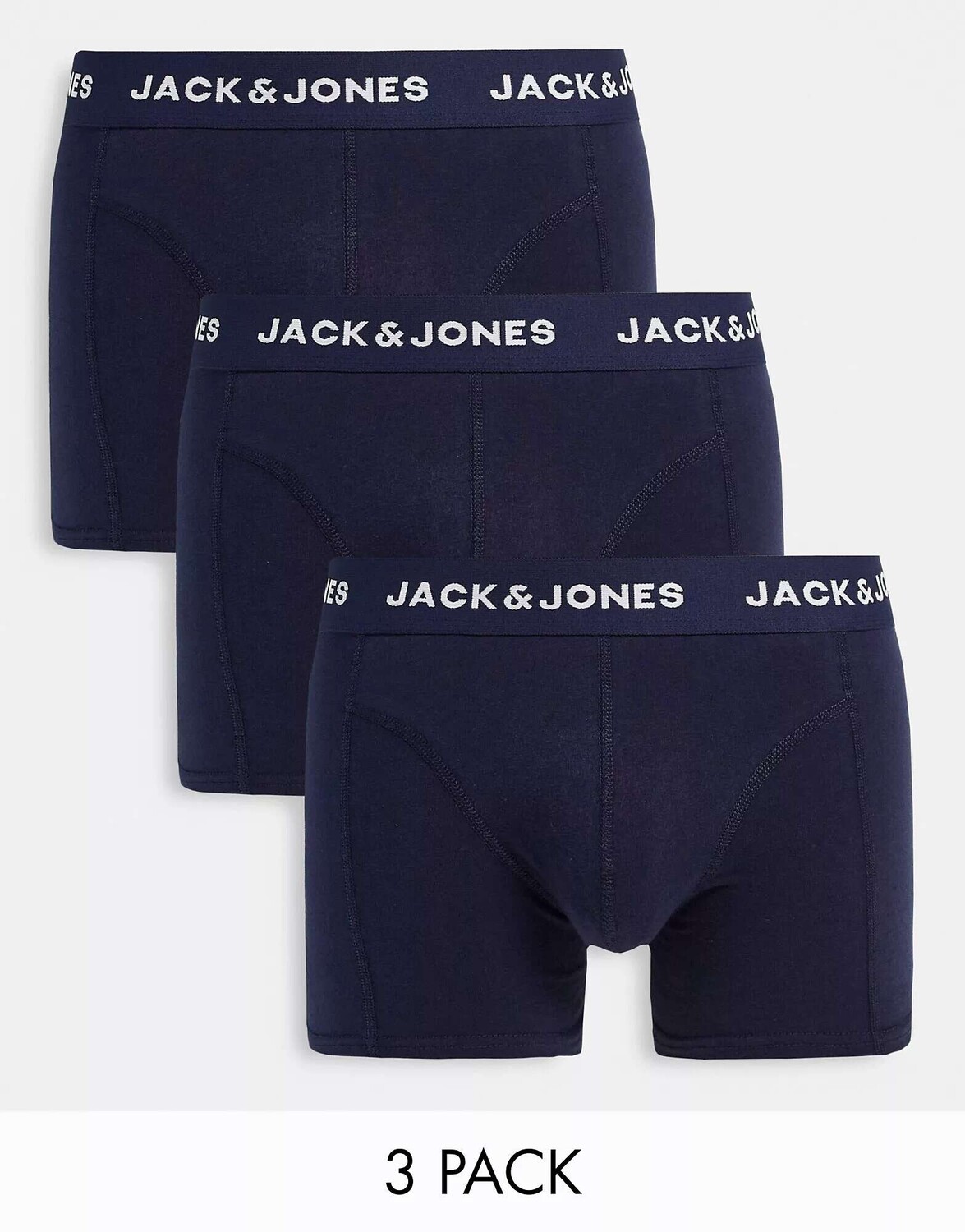 

Три пары плавок Jack & Jones с контрастным поясом