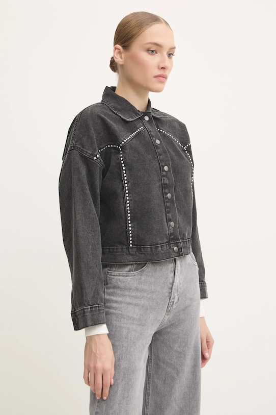 

Джинсовая куртка Answear.Lab, черный