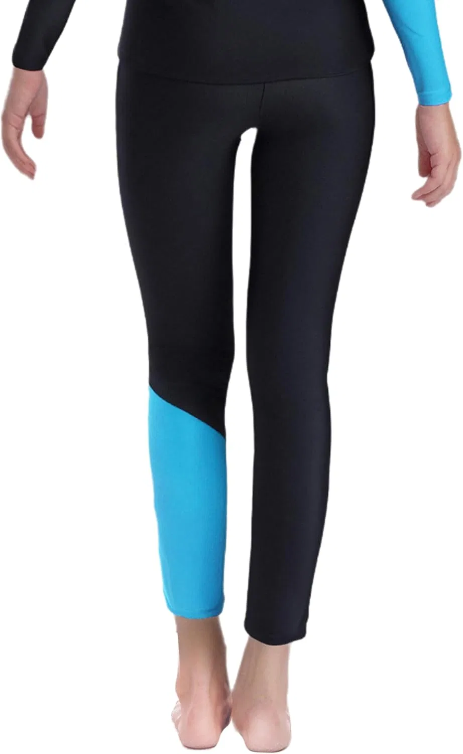 Леггинсы спортивные для мальчиков dPois, Light Blue — фото 2