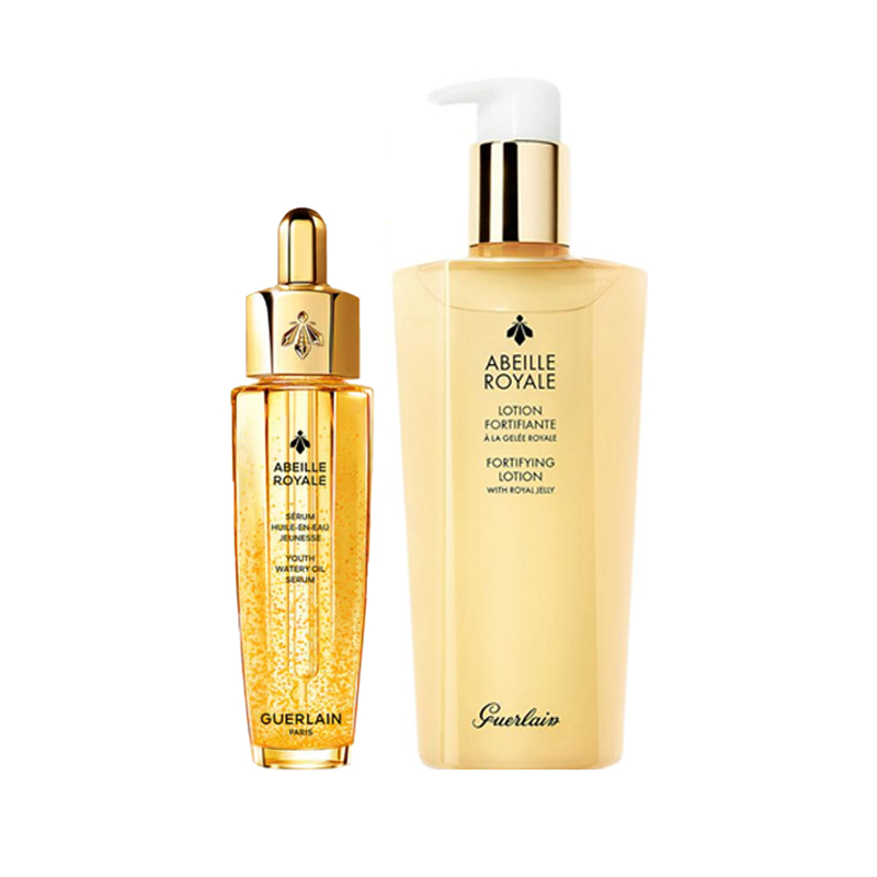 

Наборы для ухода за кожей Fourth Generation Original Bee Essence Water: подтягивающие, увлажняющие и восстанавливающие Guerlain, two-piece set: original honey 30ml+royal jelly water 300ml