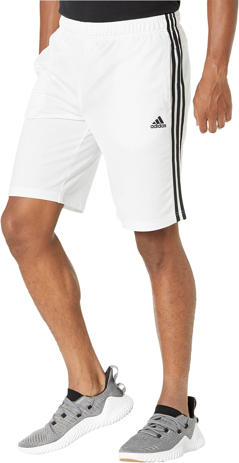 

Шорты Adidas Essentials 3-Stripes Tricot Shorts, цвет White/Black