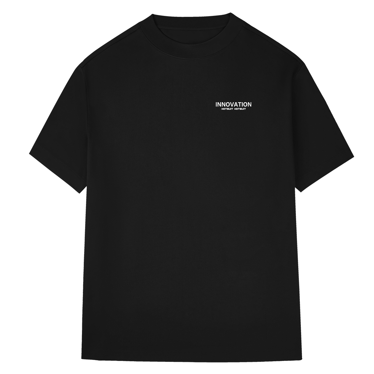 

Футболка унисекс HOTSUIT, минерально-черная