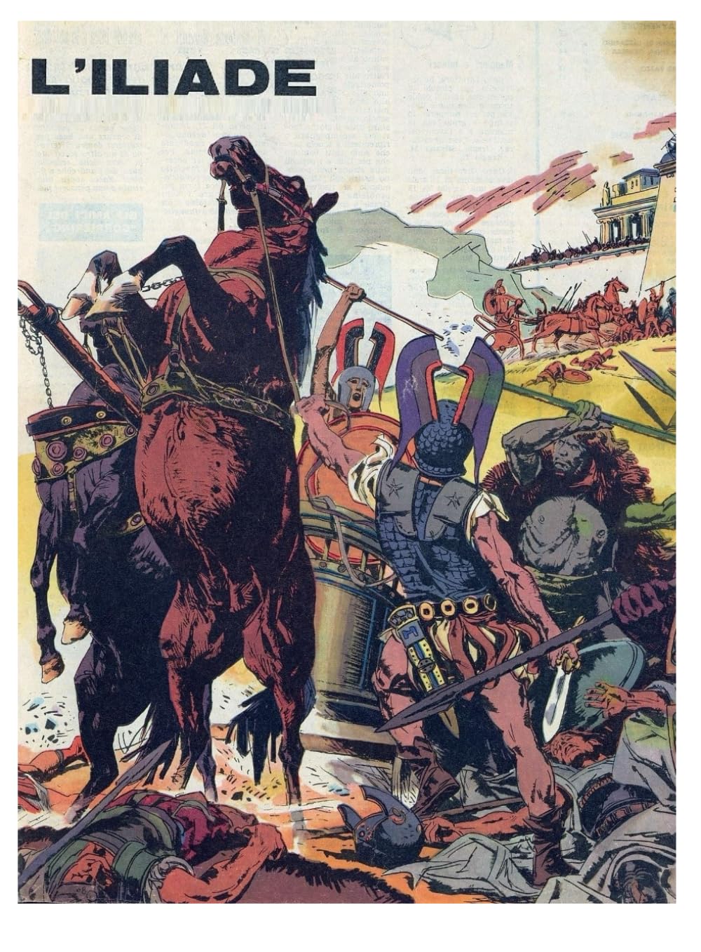 

L'ILIADE a fumetti: Corriere dei Piccoli 1962 (ristampa) (Independently published)