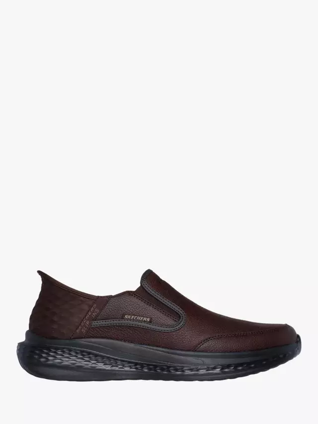 

Кроссовки Skechers Slade Cooper Relaxed Fit Slip Ins, цвет reddish brown