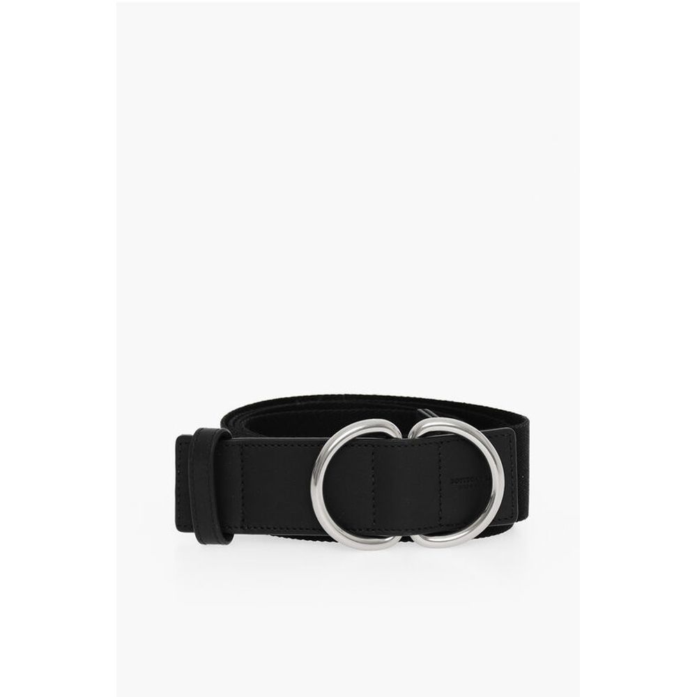

Черный хлопковый пояс Bottega Veneta, Black