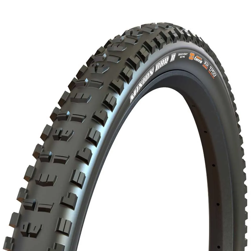 

Шина для горного велосипеда Maxxis Minion DHR II Mountain 120X2TPI 3CT/DD Tubeless 29´´ x 2.50, серебряный