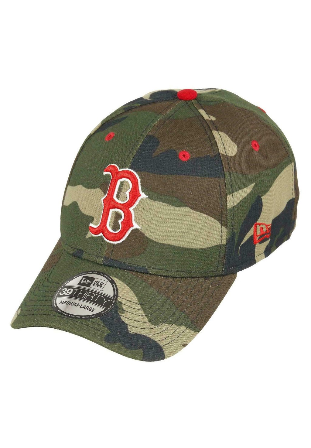

Бейсболка BOSTON RED SOX MLB ESSENTIAL 39THIRTY New Era, оливковый