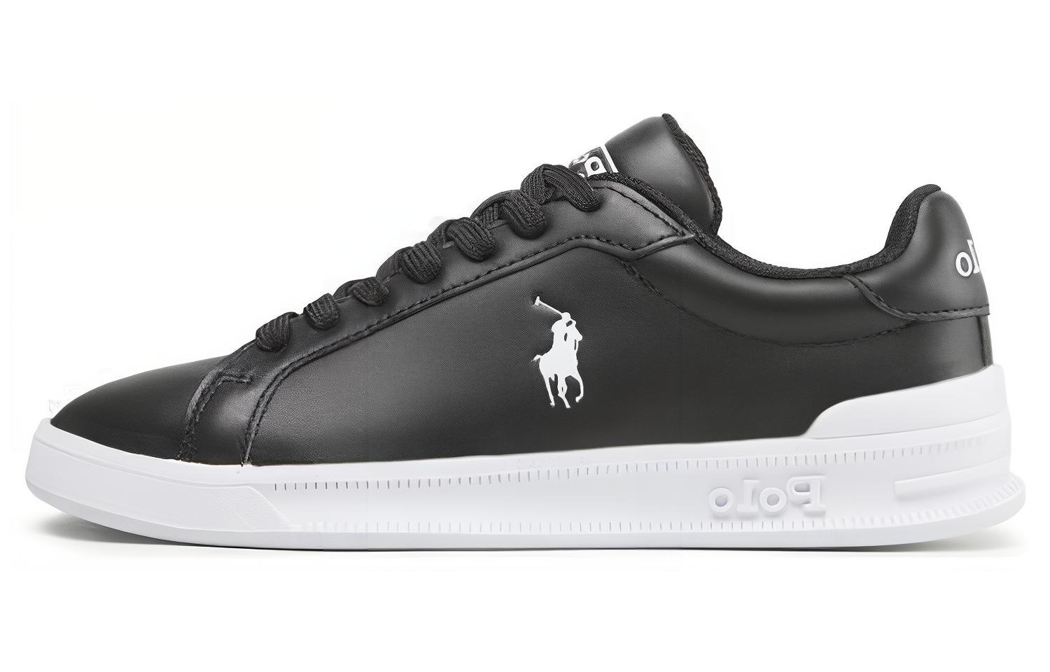 

Низкие кеды с вышитым пони Polo Ralph Lauren, Black