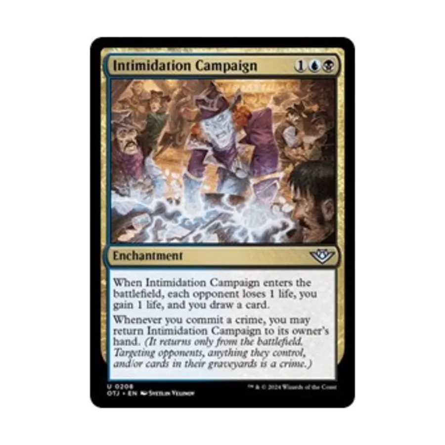 

CCG Кампания запугивания (U), MTG - Outlaws of Thunder Junction