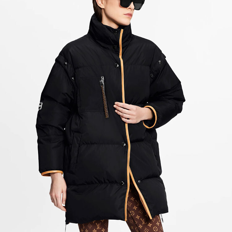 Новые квартальные продукты LV Down Jacket Women's Black Louis Vuitton — фото 3