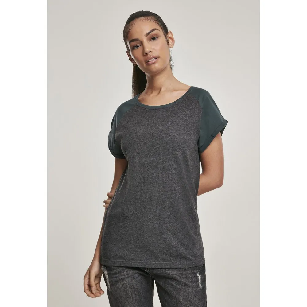 

Футболка Urban Classics Raglan Contract, коричневый
