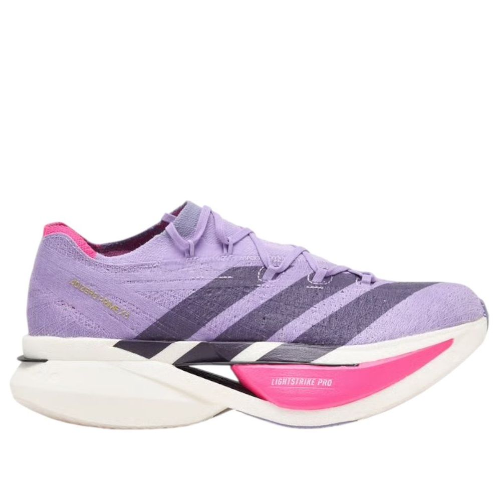Adidas Adizero Prime X3 Strung 'Powder Plum Black Pink' — фото 2