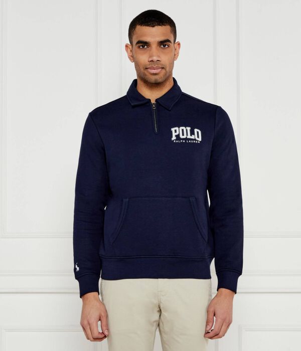 

Толстовка мужская Polo Ralph Lauren с воротником на молнии, синий