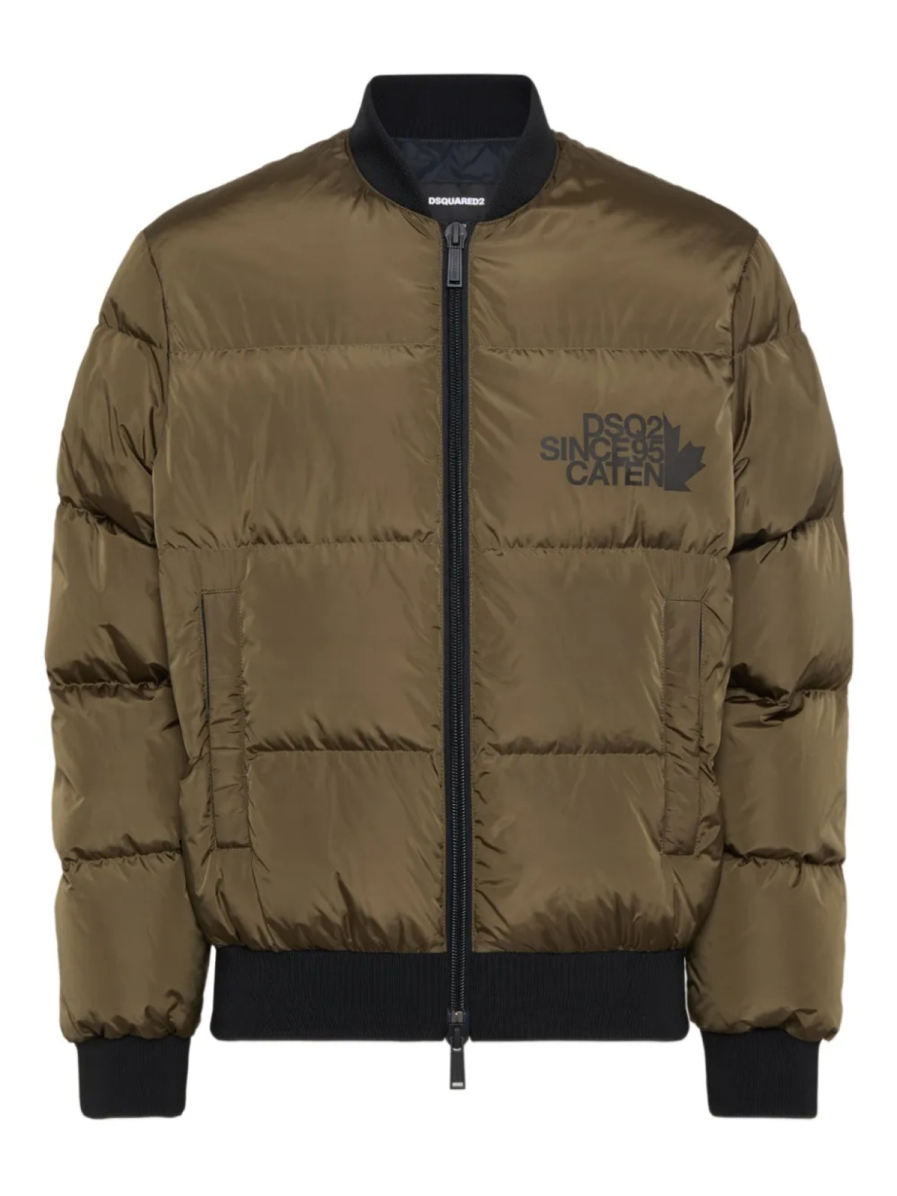 

DSQUARED2 бомбер Easy, зеленый
