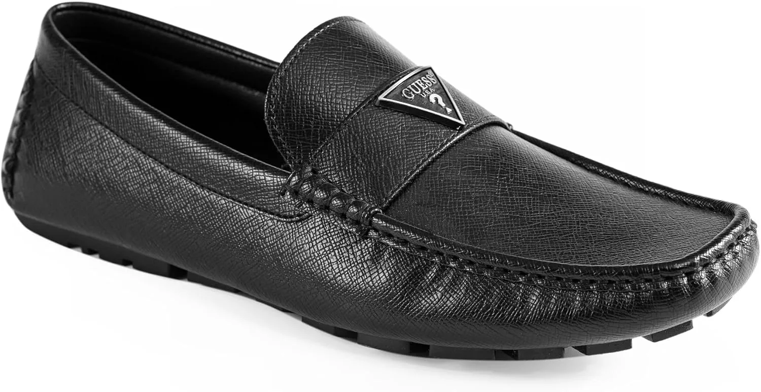 Лоферы GUESS Mens Alai, черный — фото 2