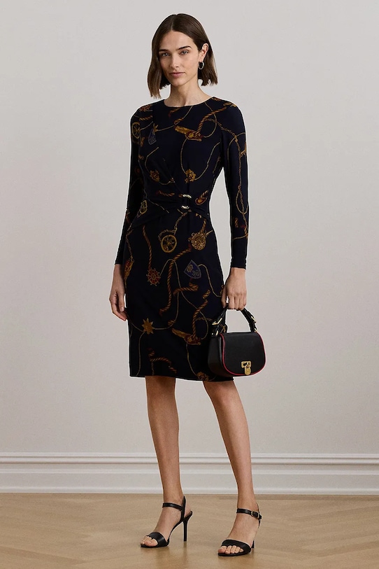 

Платье Lauren Ralph Lauren, темно-синий