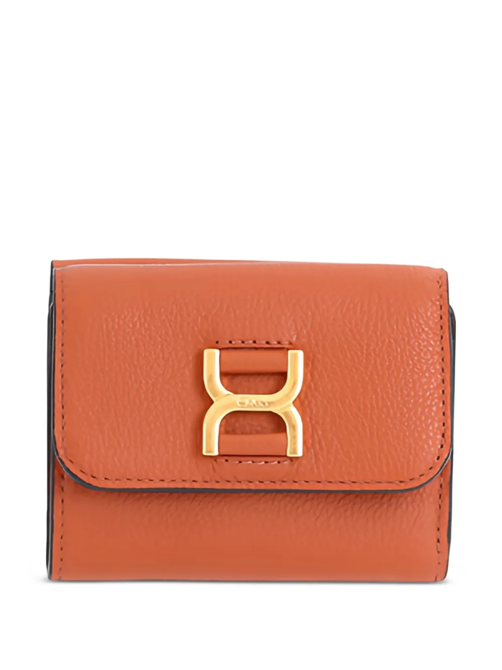 

Кожаный бумажник CHLOÉ, коричневый