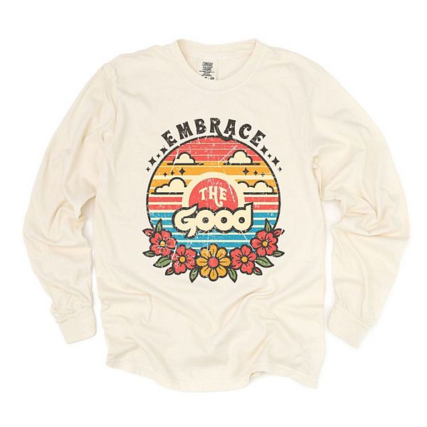 

Футболка с длинным рукавом, окрашенная в стиле заката Simply Sage Market, Ivory, Зеленый, Футболка с длинным рукавом, окрашенная в стиле заката Simply Sage Market, Ivory