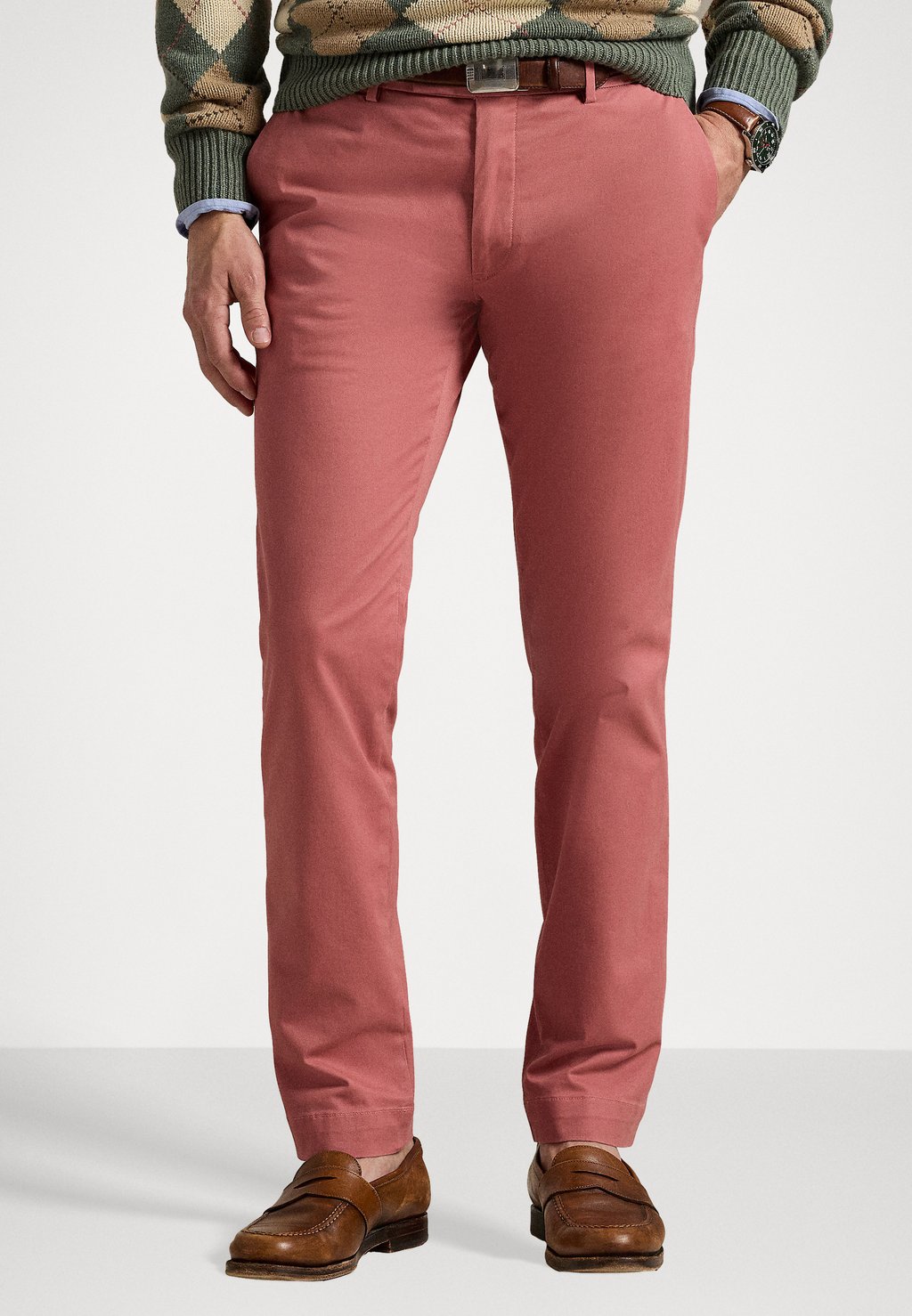 

Чиносы SLIM FIT CHINO TROUSER Polo Ralph Lauren, черный