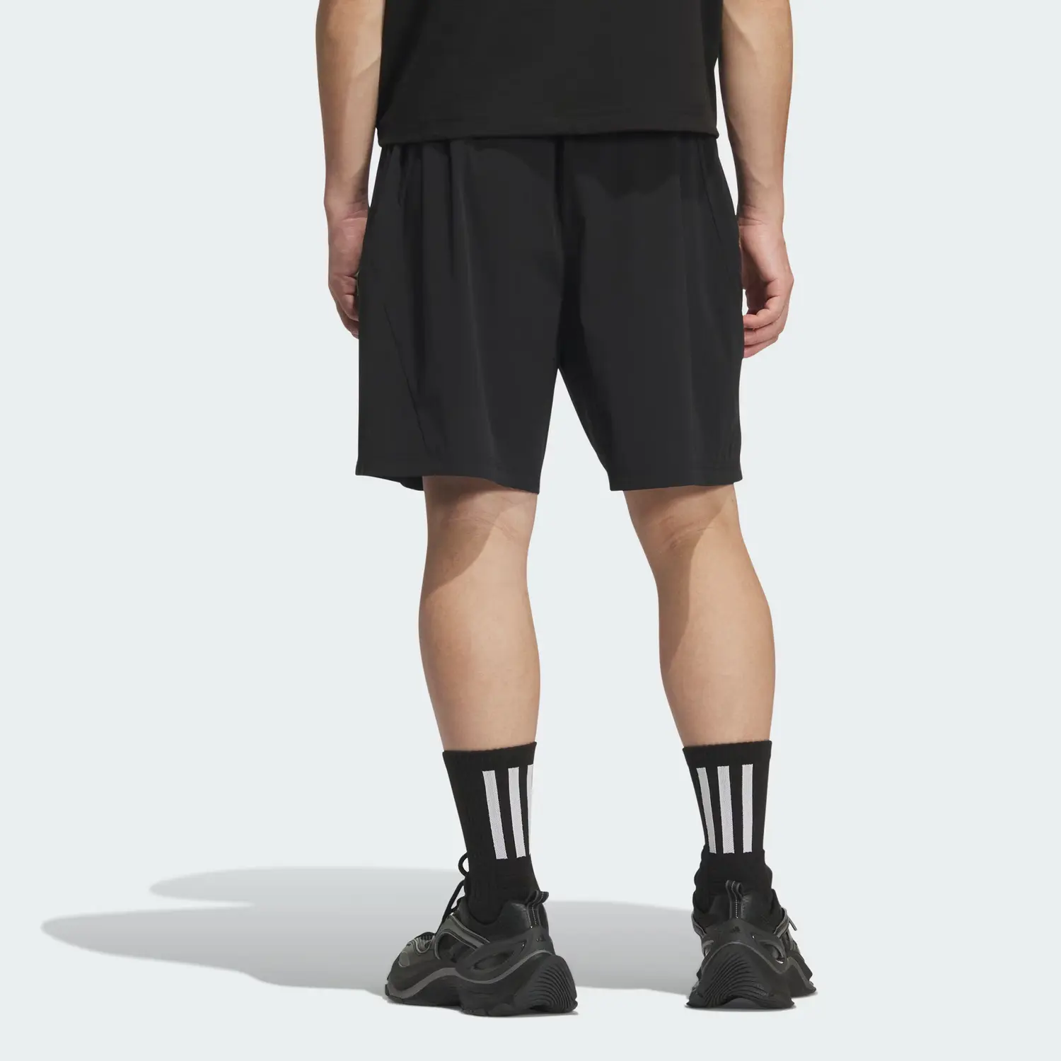 FOS SS25 WOVEN повседневные шорты мужские Adidas, черный — фото 2