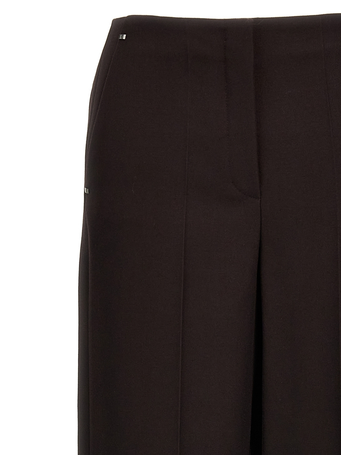 Брюки из ткани "Grain de poudre" FENDI, фиолетовый — фото 3