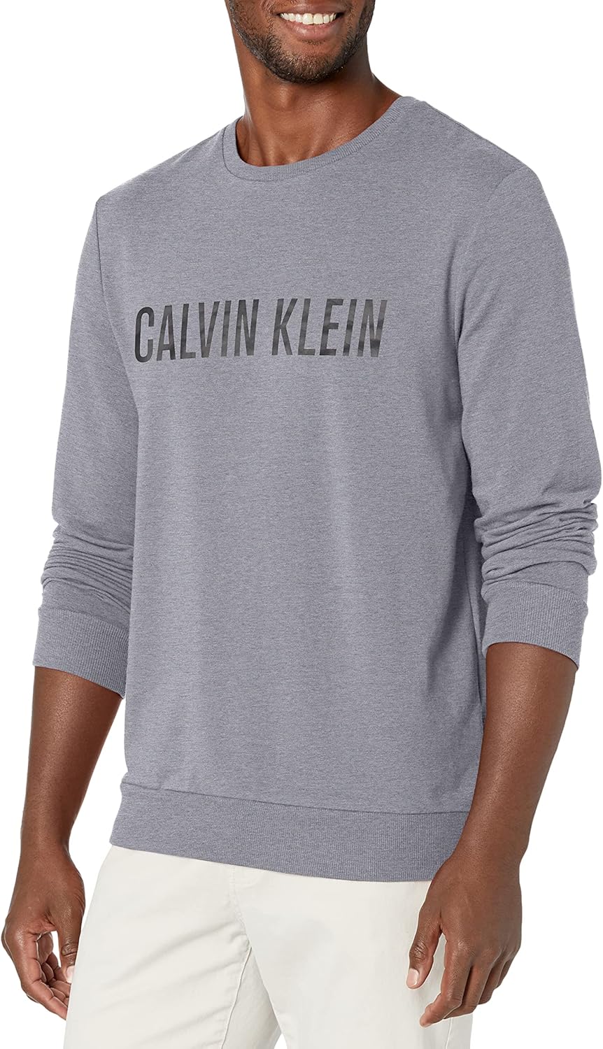 

Толстовка Calvin Klein Mens Intense Power Lounge с длинным рукавом, Storm Heather