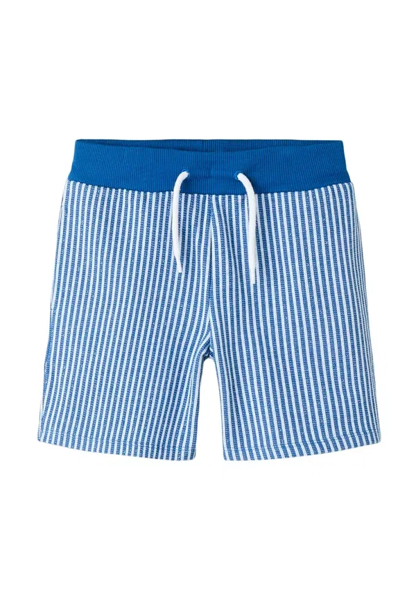 Штаны спортивные Organic cotton tracksuit bottoms Name It, цвет темно-синий