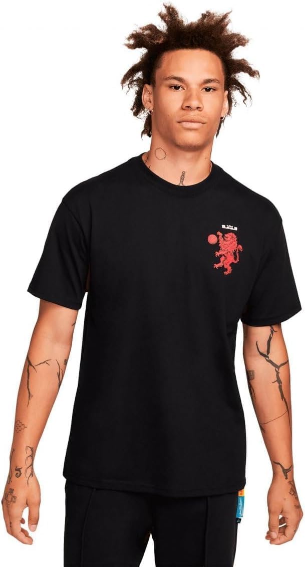 

Мужская баскетбольная футболка Nike Lebron James Max90, Black