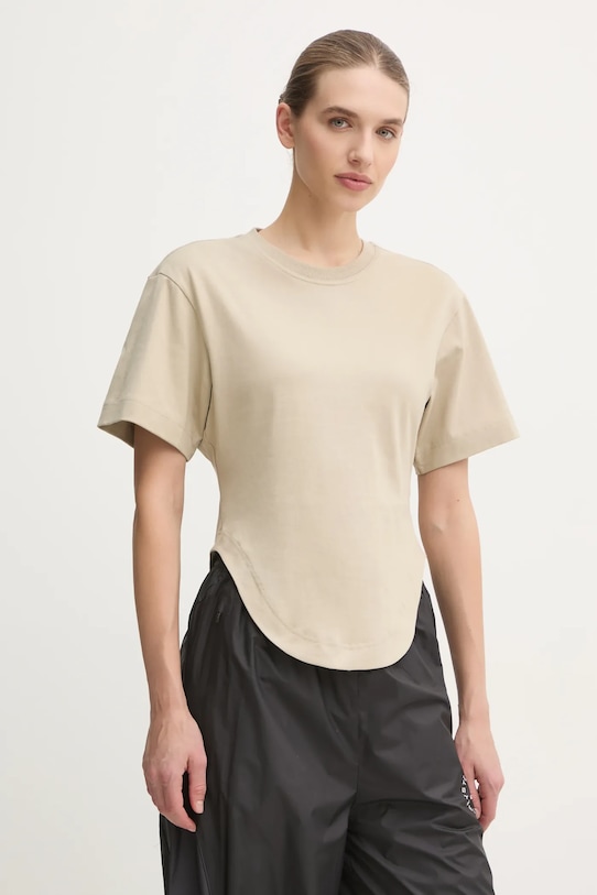 

Футболка Adidas By Stella Mccartney, бежевый
