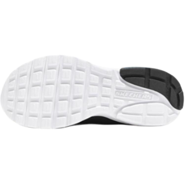 Skechers Kids Детские повседневные кроссовки White Black Blue — фото 4