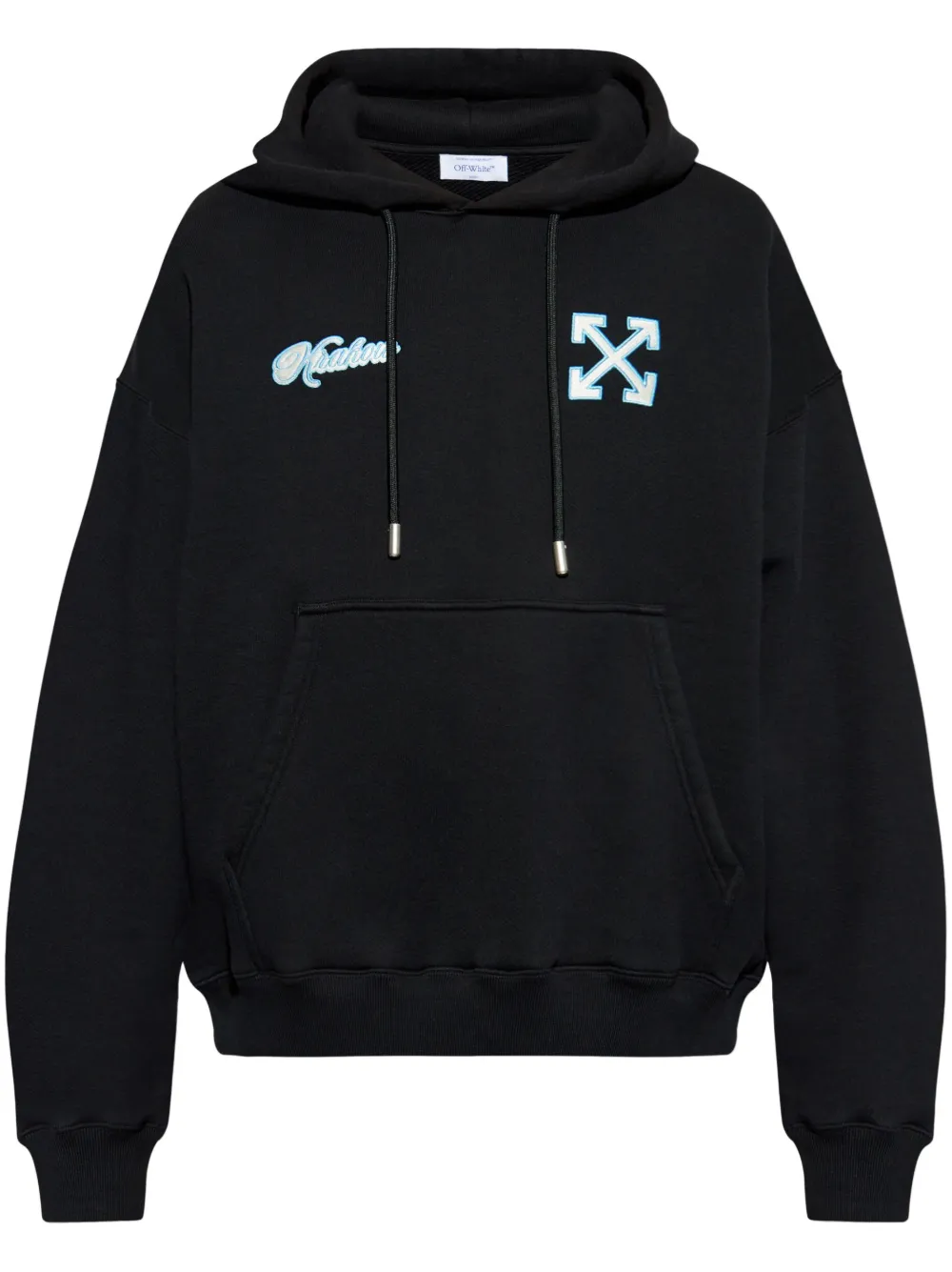 

Худи с принтом Arrows OFF-WHITE, черный