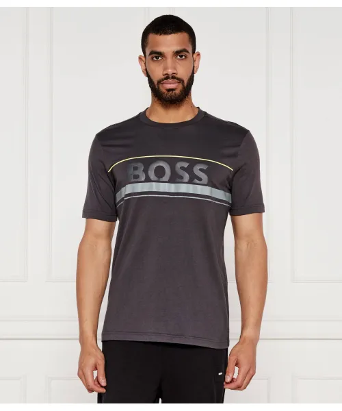 

Футболка Iconic Zone Regular fit Boss Green, серый